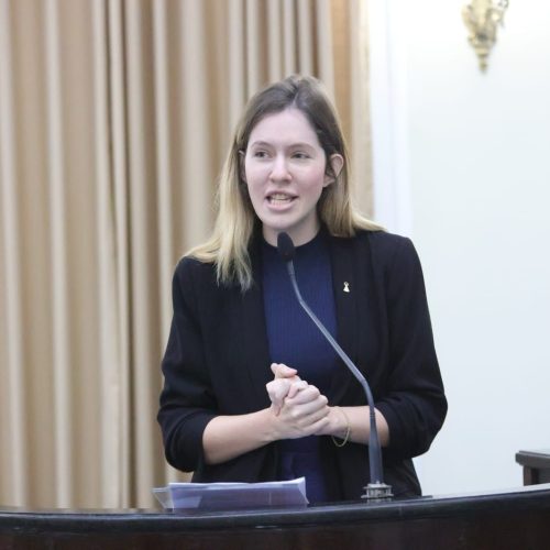 Cibele Moura apresenta projeto para levar educação contra violência doméstica às escolas estaduais de Alagoas