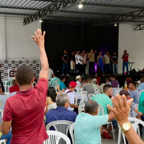 Prefeita Rita do Araçá promove almoço em homenagem aos cortadores de cana-de-açúcar