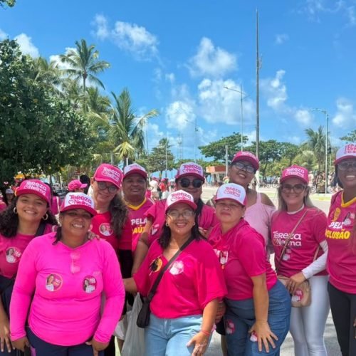 Tereza Nelma reúne apoiadores em Maceió no início da campanha eleitoral