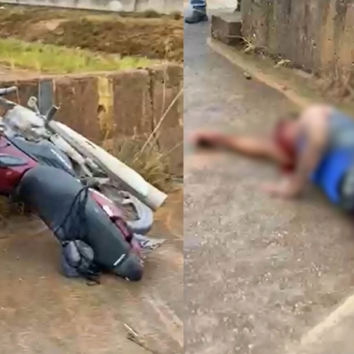 Acidente na BR-101 deixa motociclista ferido em São Miguel dos Campos