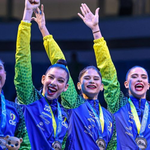 Alagoana Duda Arakaki brilha e lidera Brasil à prata na Copa do Mundo de Ginástica Rítmica