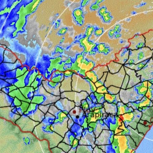 Alerta renovado: previsão indica mais chuva, vento e trovoadas até quarta em AL