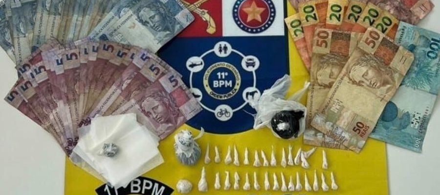 Mulher é flagrada passando drogas pela janela e termina presa em Piaçabuçu