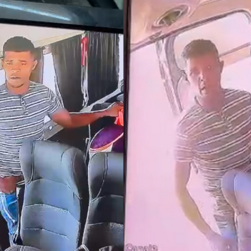 Câmeras flagram assalto dentro de van que seguia de Teotônio Vilela para Maceió