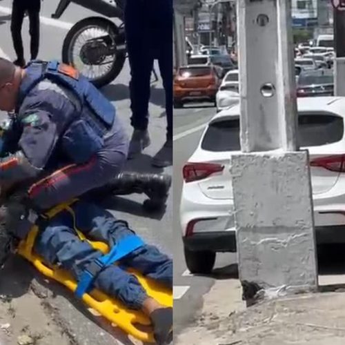 Após um mês, jovem atropelado no Poço recebe alta da UTI, segue na enfermaria e deve passar por cirurgia no tornozelo;