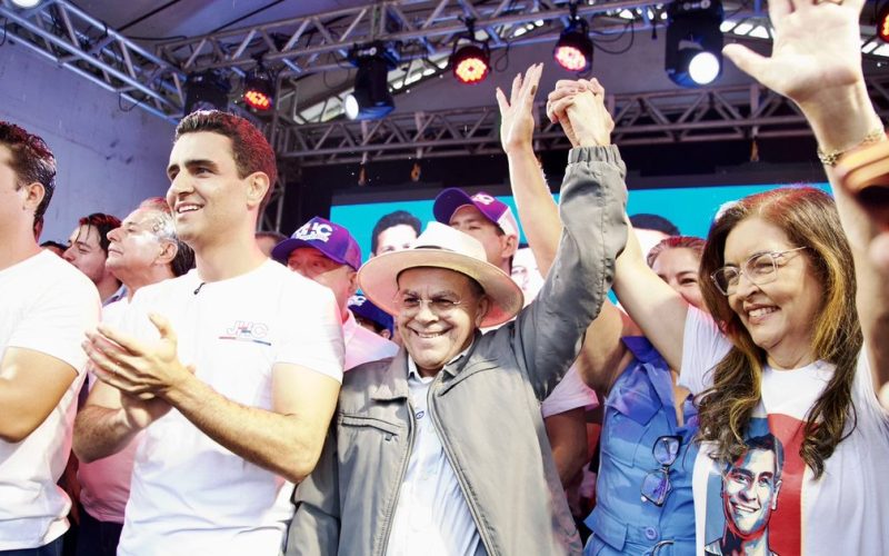 Gilvan Barros acompanha JHC em agenda nas ruas de Porto Calvo e reforça projeto político para Alagoas