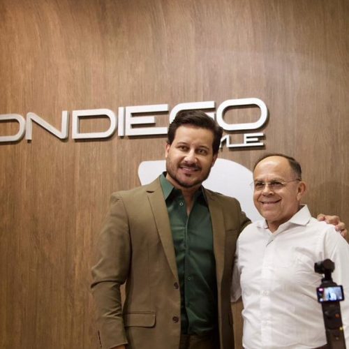 Pré-candidato a Deputado Federal Gilvan Barros visita o empresário Diego da ”DonDiego Style”