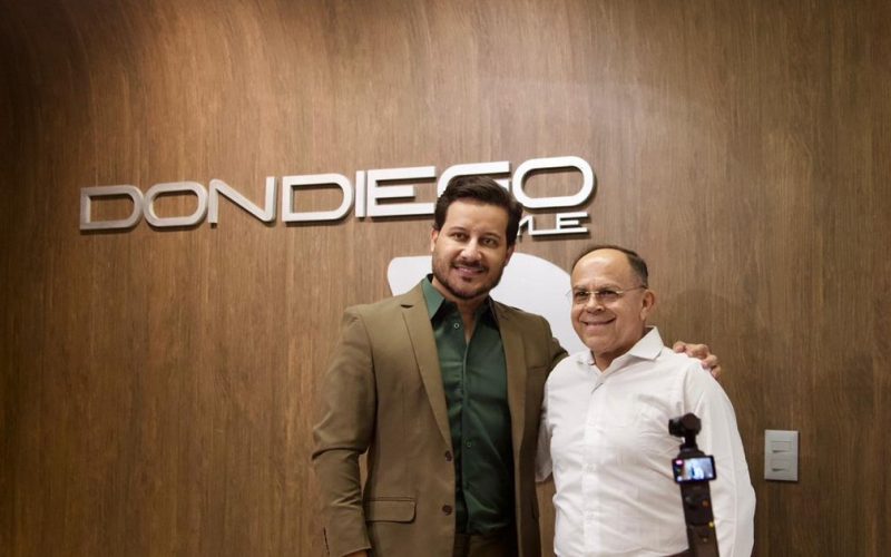 Pré-candidato a Deputado Federal Gilvan Barros visita o empresário Diego da ”DonDiego Style”