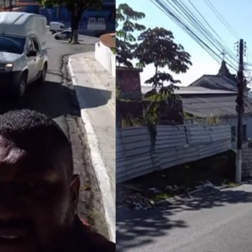 ‘Farmou aura?’: Homem brinca ao subir ladeira com carrinho de mão em Maceió