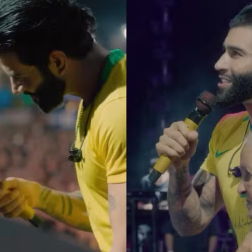 Gusttavo Lima relembra a mãe em encontro emocionante com fã de 73 anos: “Valorize cada momento com os pais de vocês”