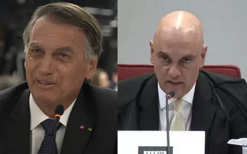 Bolsonaro dá resposta a Moraes após risco de “prisão imediata”