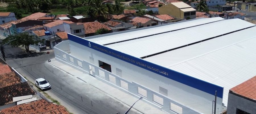 Ziane Costa inaugura nova Escola Afrânio Salgado Lages e entrega ampliação de unidade no Jardim Cordeiro