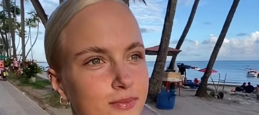 Influenciadora irlandesa elogia orla e declara amor a Maceió: “Minha cidade favorita”