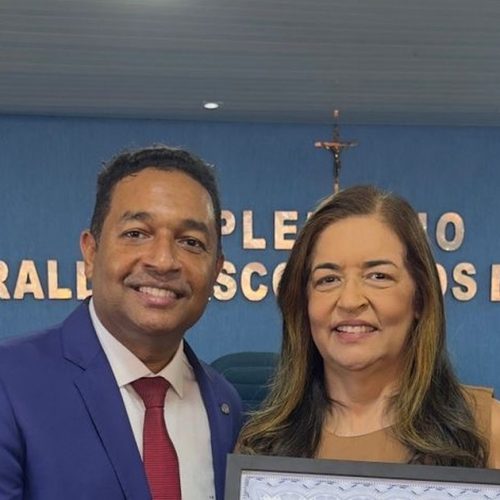 Jequiá da Praia concede título de cidadã honorária à senadora Dra. Eudócia por atuação na chegada do 5G ao município