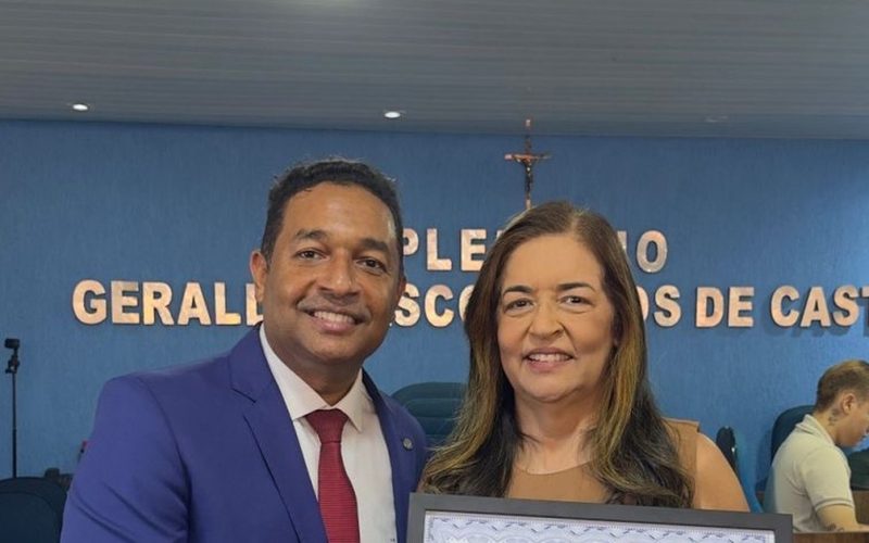 Jequiá da Praia concede título de cidadã honorária à senadora Dra. Eudócia por atuação na chegada do 5G ao município