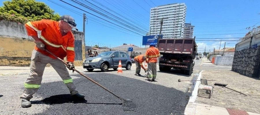 Operação Tapa-Buraco alcança cerca de 37 bairros por mês e reforça manutenção viária em Maceió