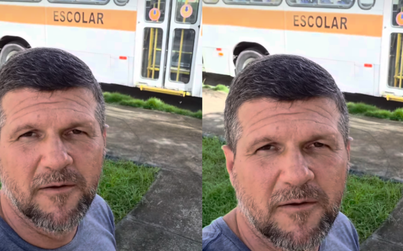 Morador denuncia ônibus escolar parado há mais de dois meses e cobra explicações da Prefeitura de Messias