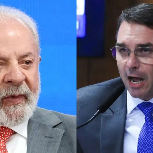 Pesquisa aponta empate técnico entre Flávio Bolsonaro e Lula em eventual 2º turno