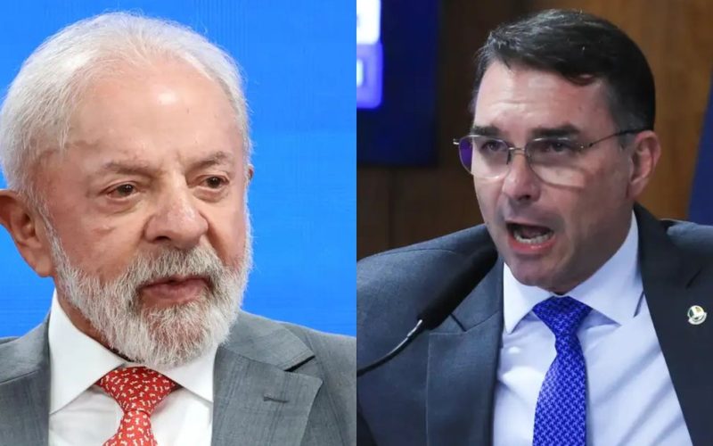 Pesquisa aponta empate técnico entre Flávio Bolsonaro e Lula em eventual 2º turno