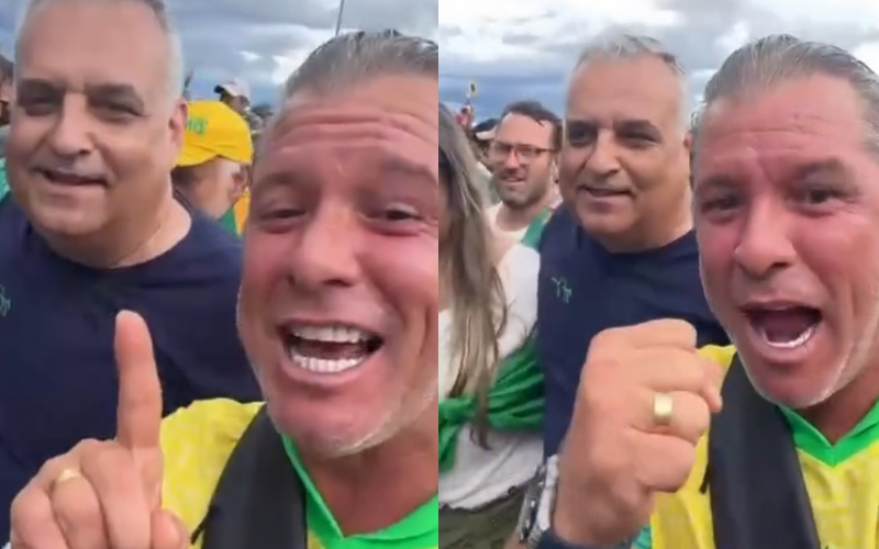 Deputado Alfredo Gaspar se une a Cabo Bebeto na caminhada rumo a Brasília