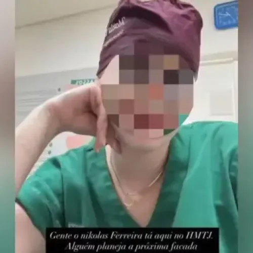 Médica que sugeriu facada em Nikolas Ferreira é afastada de hospital