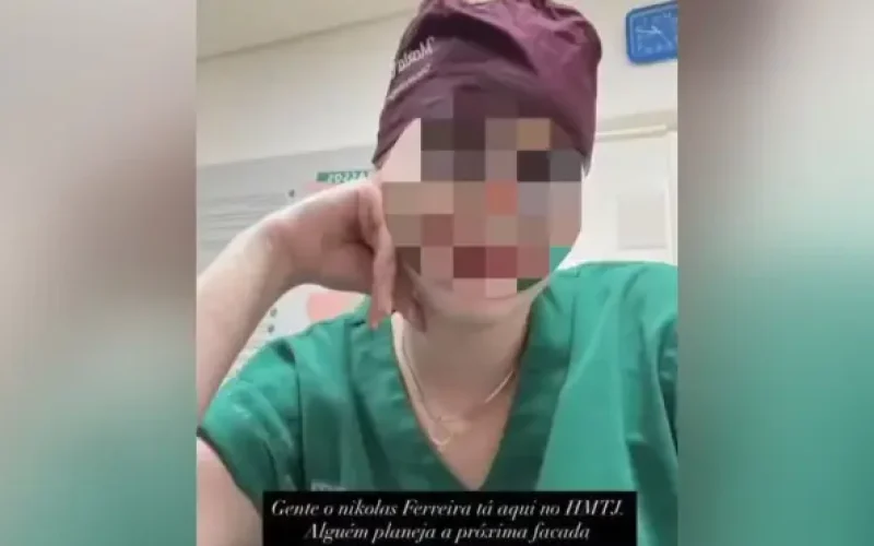 Médica que sugeriu facada em Nikolas Ferreira é afastada de hospital