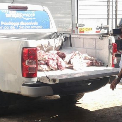 Vigilância Sanitária apreende 150 kg de carne imprópria para consumo no Canaã