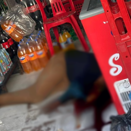 Homem é morto a tiros após buscar refúgio em depósito de bebidas no São Jorge