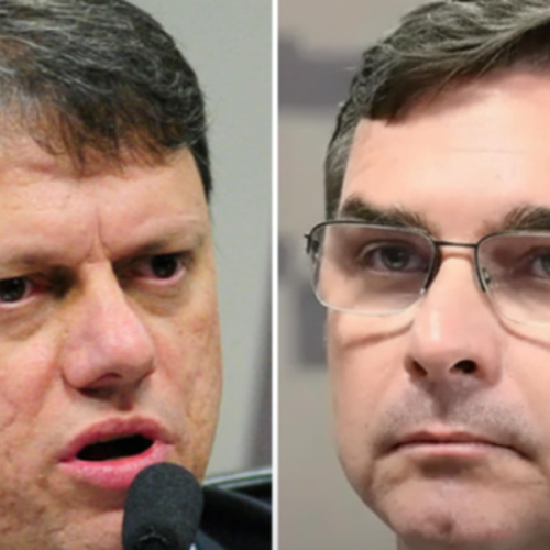 Tarcísio diz que Flávio Bolsonaro ”tem muito o que explicar” sobre visita a Vorcaro