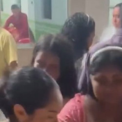 Mulher viraliza ao servir fatias gigantes de bolo em festa de aniversário