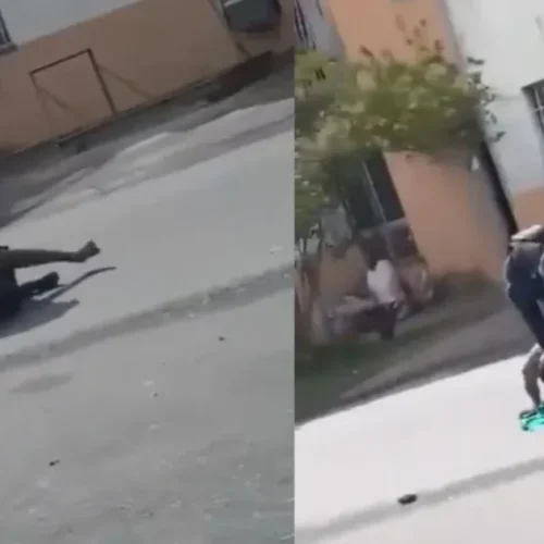 Vídeo mostra suspeito preso após lutar com PM e disparar fuzil durante abordagem