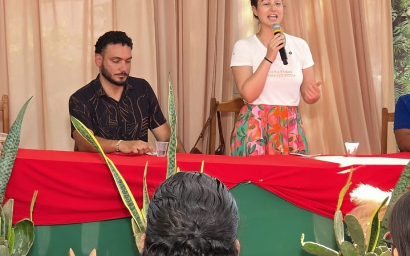 Em Igaci, Teca Nelma apresenta propostas para jovens do campo de Alagoas