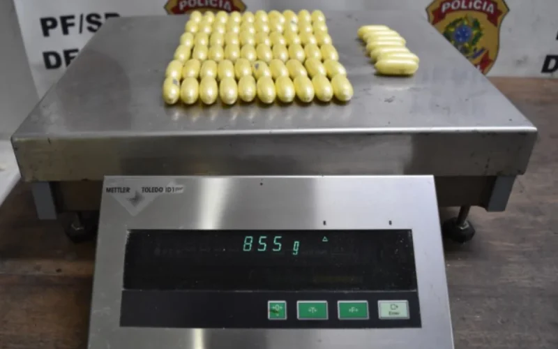 PF prende mulher que levava cápsulas de cocaína no estômago para Paris