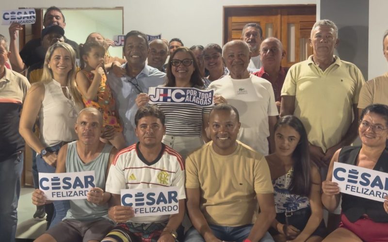 Bia Alves declara apoio a César Felizardo e reforça projeto de renovação política para Jequiá da Praia e o litoral sul de Alagoas
