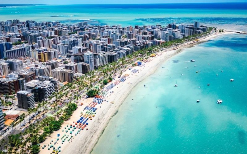 Maceió é o destino mais vendido do Brasil, aponta plataforma Omnibees