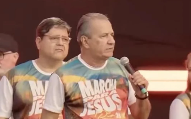 Sem Flávio, Marcha para Jesus no RJ teve discurso político de Malafaia