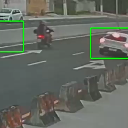 Câmeras flagram assalto a mãe e filha em pista recém-inaugurada de Maceió