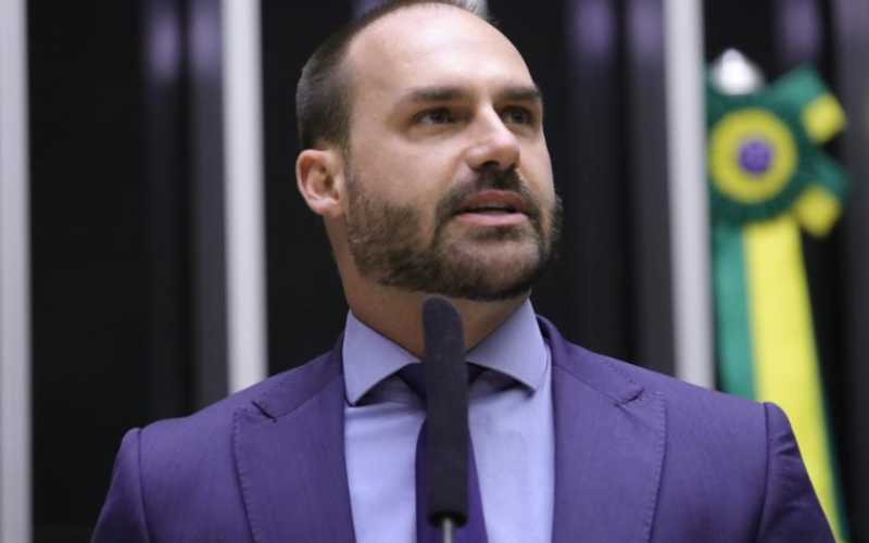 “Sem avanços para o Brasil”, afirma Eduardo Bolsonaro sobre reunião com Rubio