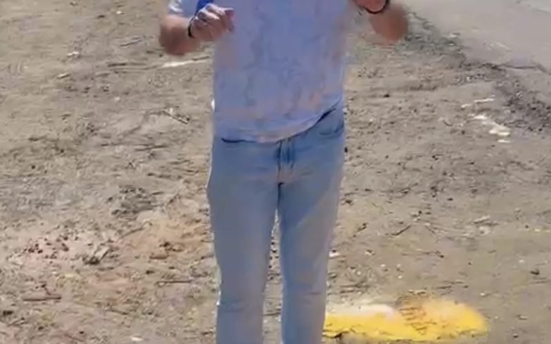 Cabo Bebeto vai à AL-450, expõe descaso do governo e mostra faixas pintadas sobre buracos: “Ridiculariza a vida das pessoas”