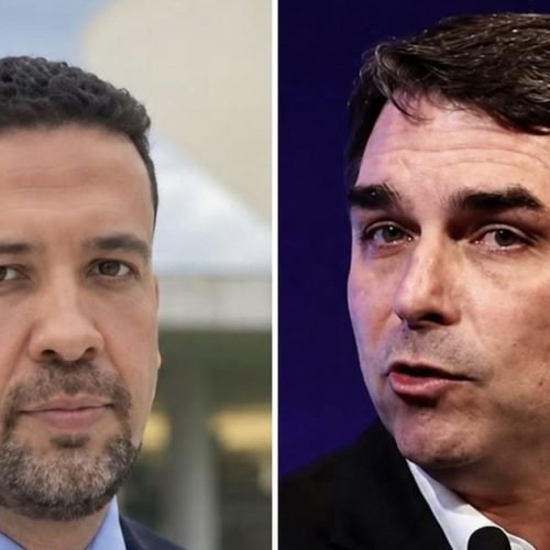 Janones aposta em virada de Flávio e diz que que Senador vai ultrapassar Lula em setembro