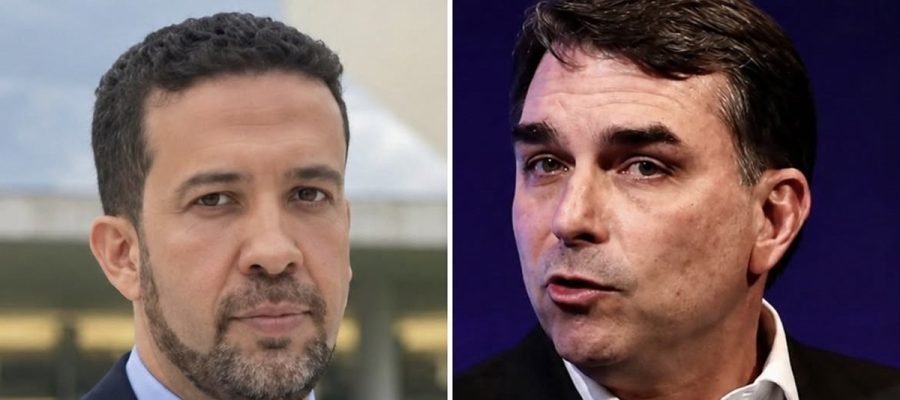 Janones aposta em virada de Flávio e diz que que Senador vai ultrapassar Lula em setembro