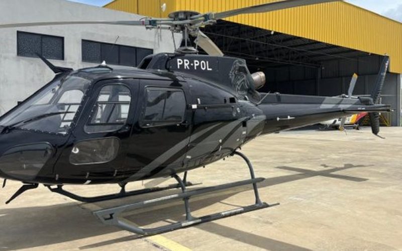 Contas em vermelho? Governo de Alagoas leiloa helicóptero da Segurança Pública com lance acima de R$ 1 milhão