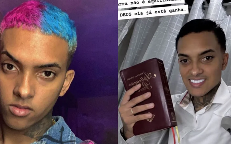 MC Brinquedo anuncia fim da carreira no funk e diz: “Entrego minha vida por completo a Jesus Cristo”