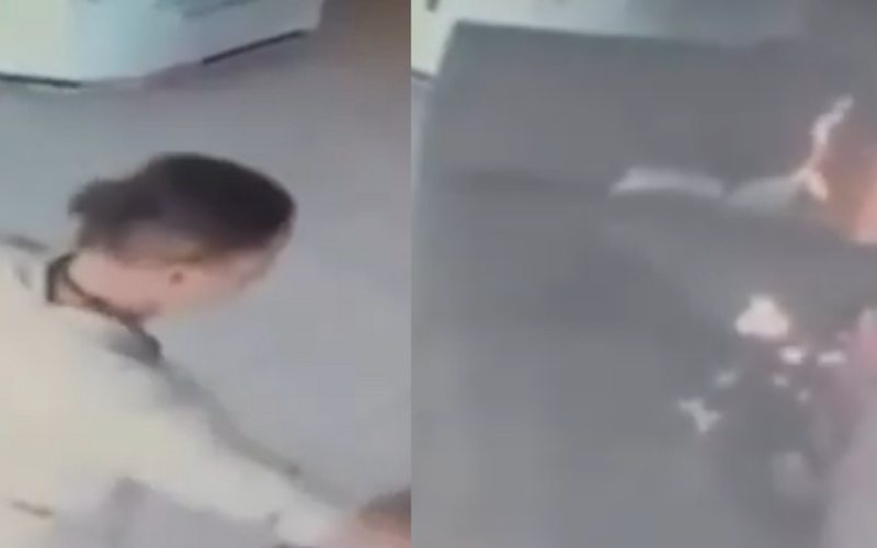Homem ateia fogo em prédio da SMTT em São Miguel dos Campos após ter moto apreendida e é flagrado por câmeras