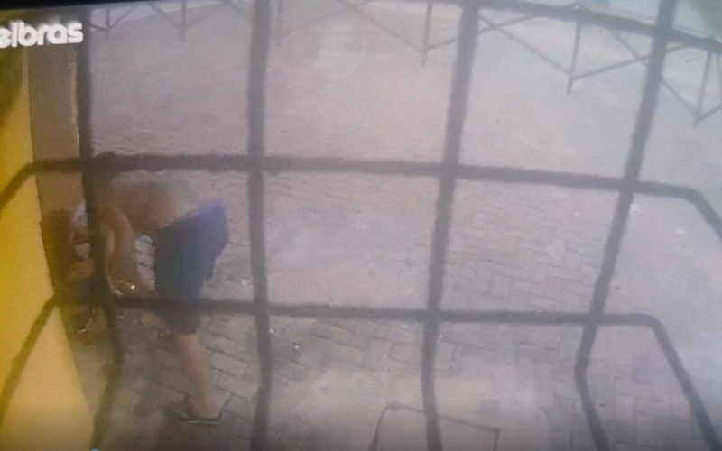 Vídeo mostra momento em que mulher é agredida por homem que ela defendeu durante abordagem do Ronda no Bairro