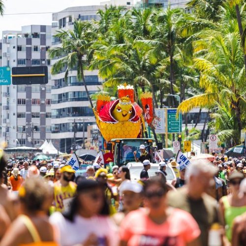 Maceió é um dos destinos mais procurados para o Carnaval 2026