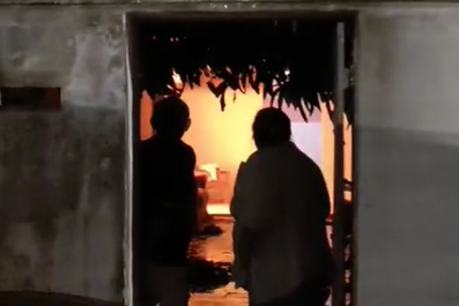 Mulher é encontrada morta após incêndio em residência no centro de Satuba