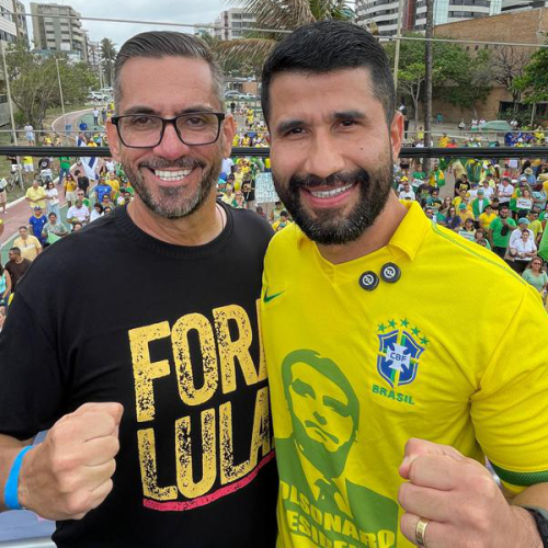 “Não desistam. Hoje a Direita está muito mais forte”, diz Leonardo Dias durante manifestação ‘Acorda Brasil’, em Maceió