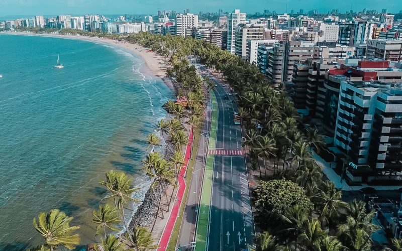 Turista paulista afirma que sonha em morar em Maceió após se encantar com a cidade