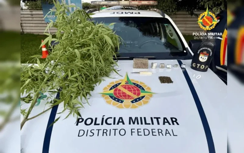Vovô do tráfico é preso com meio quilo de maconha prensada dentro da geladeira